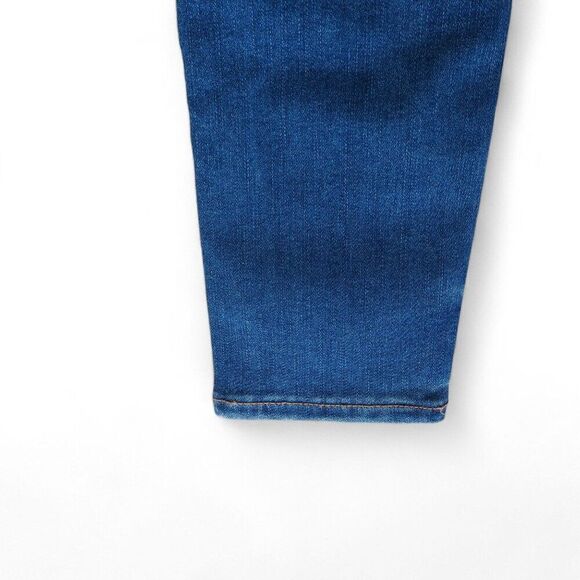 American Eagle Hi- Rise Jegging Crop Distressed Medium Wash Junior 00 - Picture 12 of 12